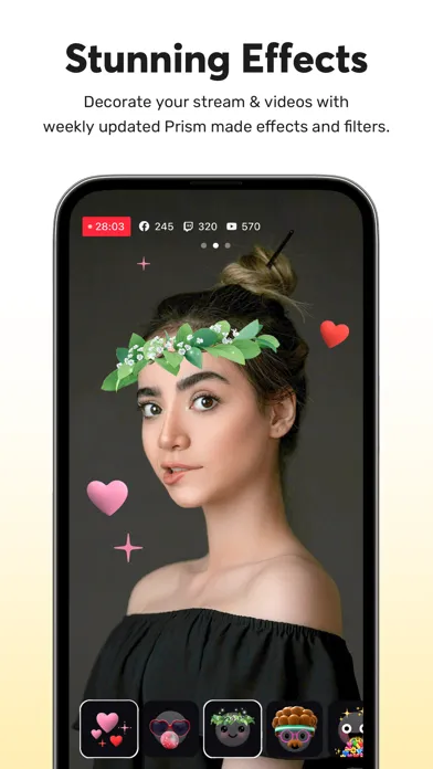 PRISM: Live Streaming App سکرین شاٹس