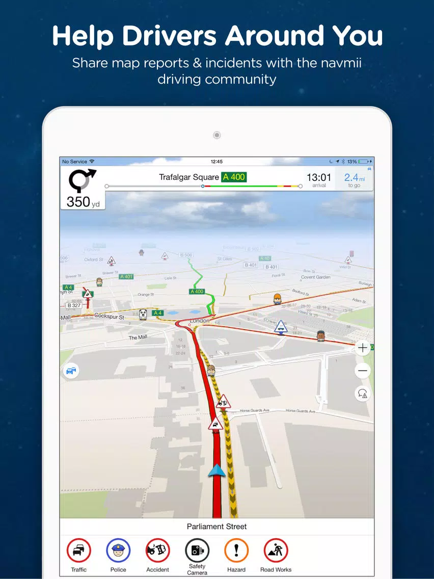 Screenshot di Navmii Offline GPS Canada iPad 