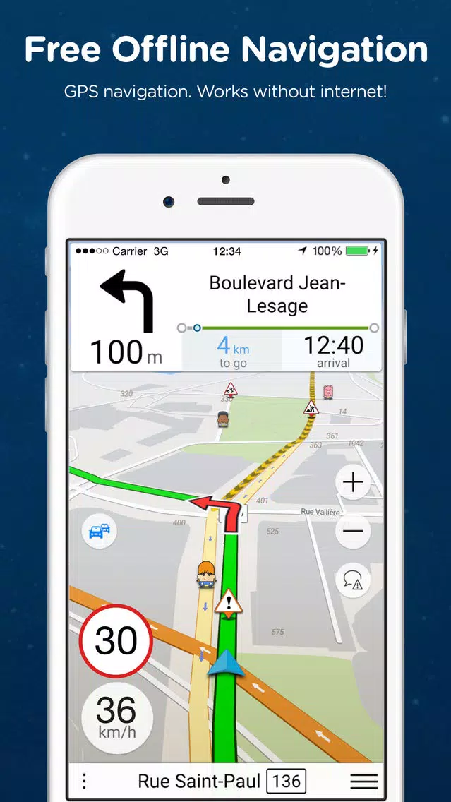 Screenshot di Navmii Offline GPS Canada