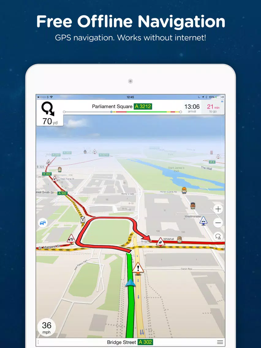 Navmii Offline GPS Denmark iPad  स्क्रीनशॉट
