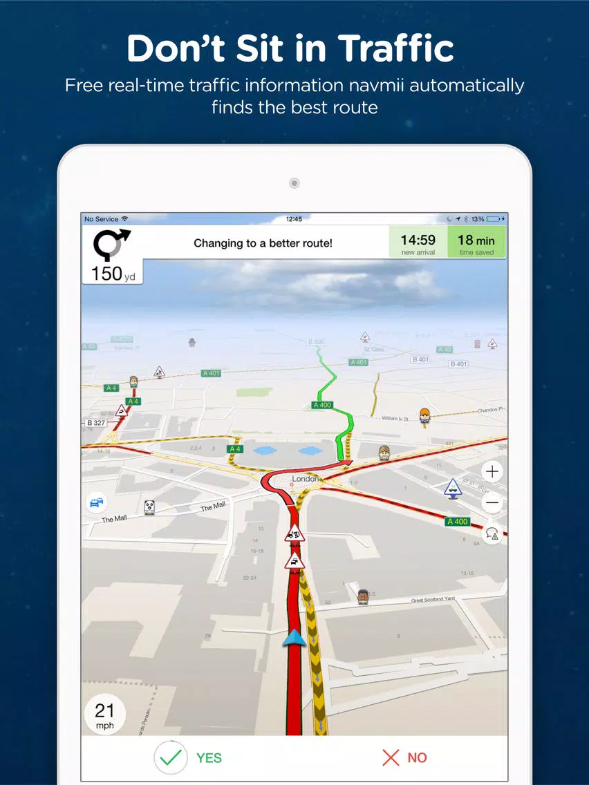 Navmii Offline GPS Denmark iPad  स्क्रीनशॉट