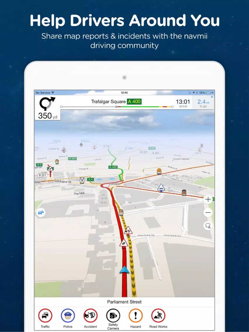 Navmii Offline GPS Denmark iPad  स्क्रीनशॉट