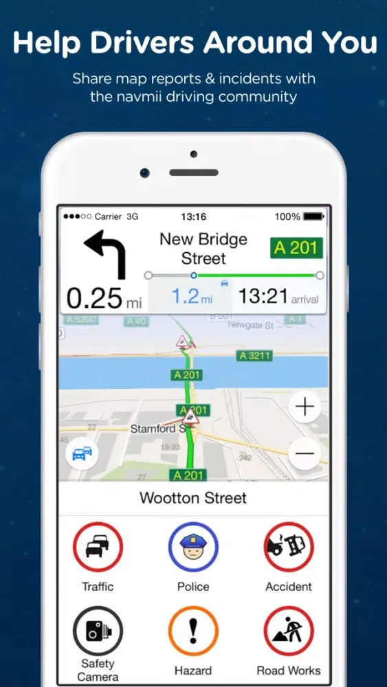 Screenshot di Navmii Offline GPS Denmark