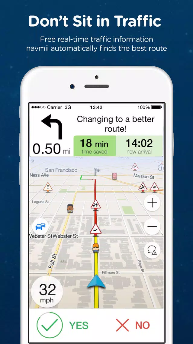 Zrzuty ekranu Navmii Offline GPS France