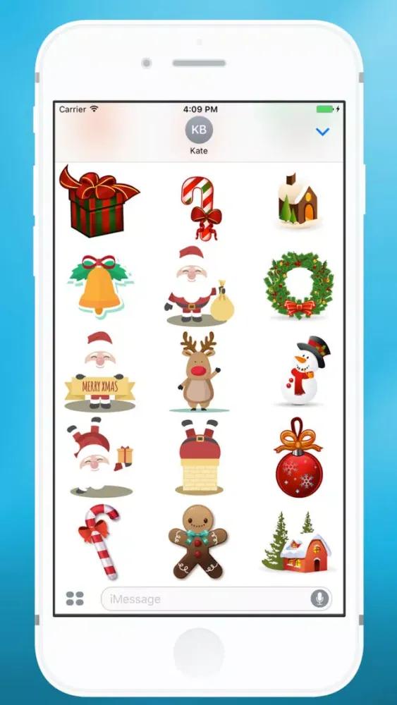 Capturas de pantalla de Christmas Items Sticker for iMessage