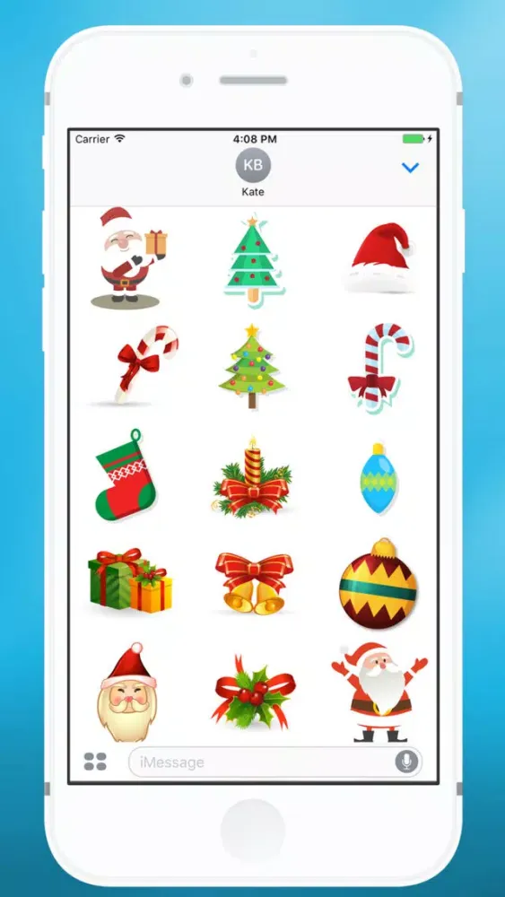 Capturas de pantalla de Christmas Items Sticker for iMessage