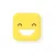 Square Smiler Sticker