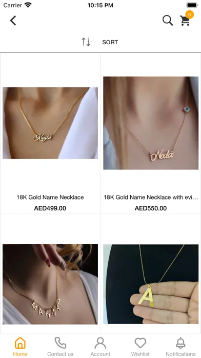 Navid Jewellery スクリーンショット