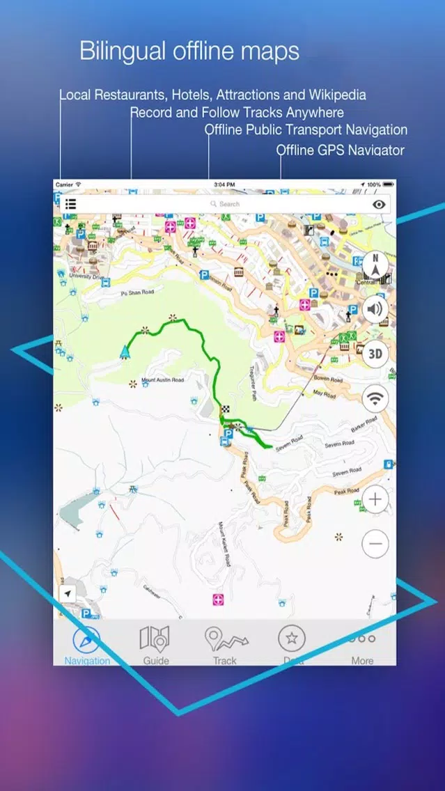 Tangkapan skrin Switzerland Offline Map