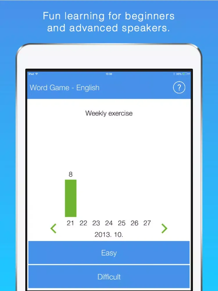 Word Game – English iPad 应用截图