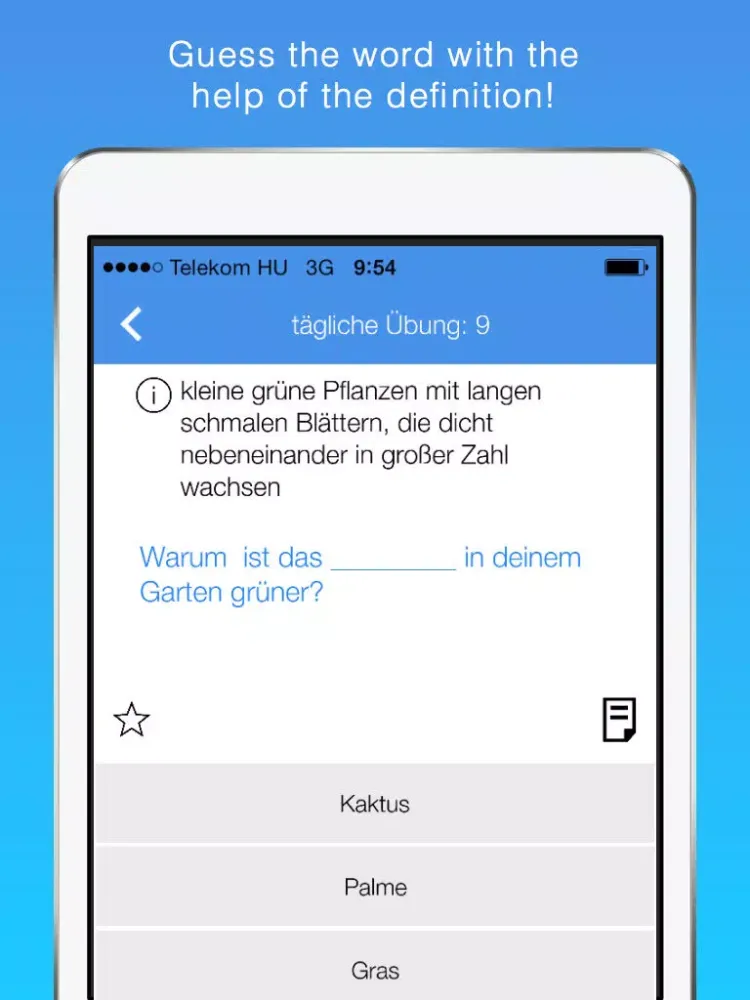 Word Game – German iPad  Screenshots