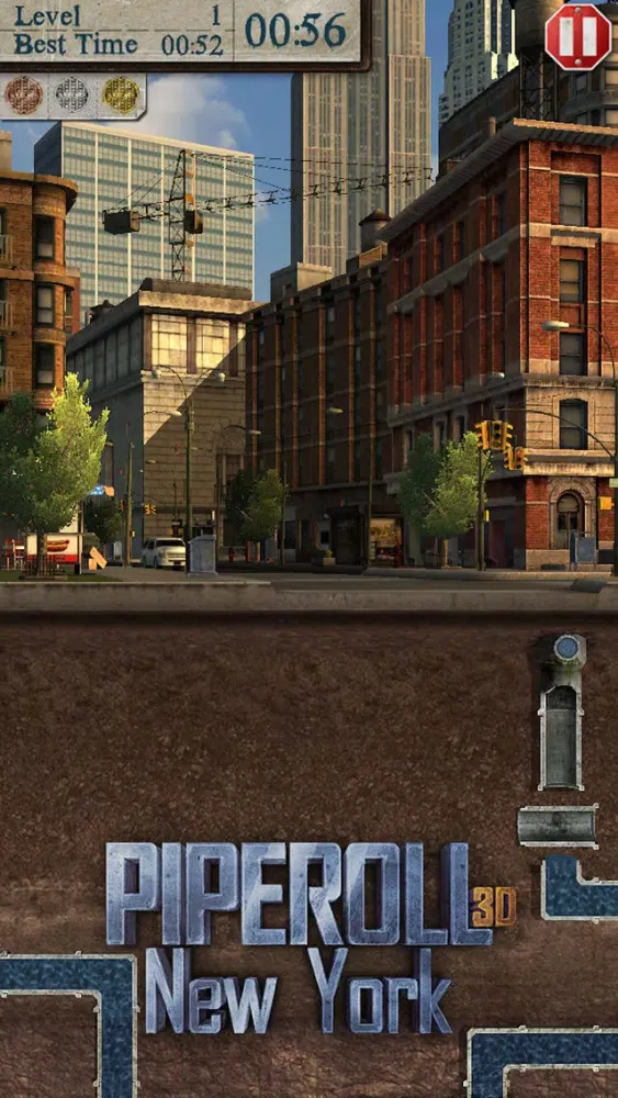 ภาพหน้าจอของ PipeRoll 3D