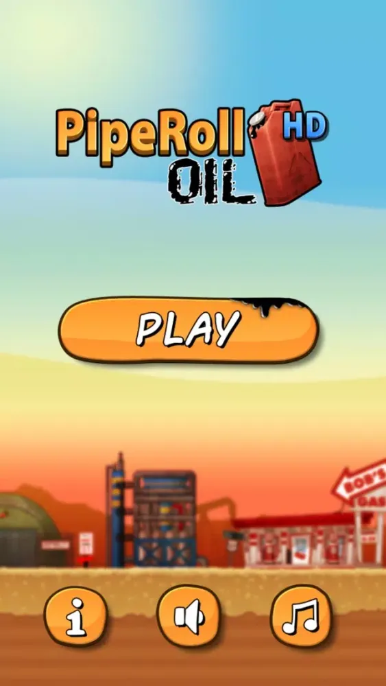 Capturas de tela do PipeRoll Oil HD