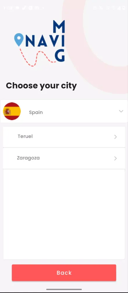 Zrzuty ekranu Navi-mig