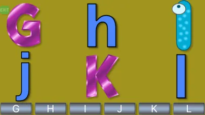 Learn the Alphabet Playing 스크린샷