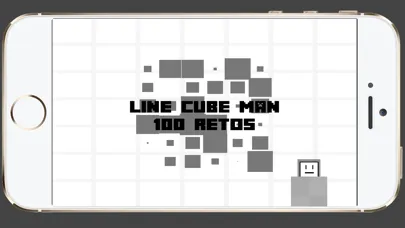 Tangkapan layar Line Cube Man - 100 Retos