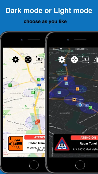 Radars Europe - ES,PT,FR,IT,DE应用截图