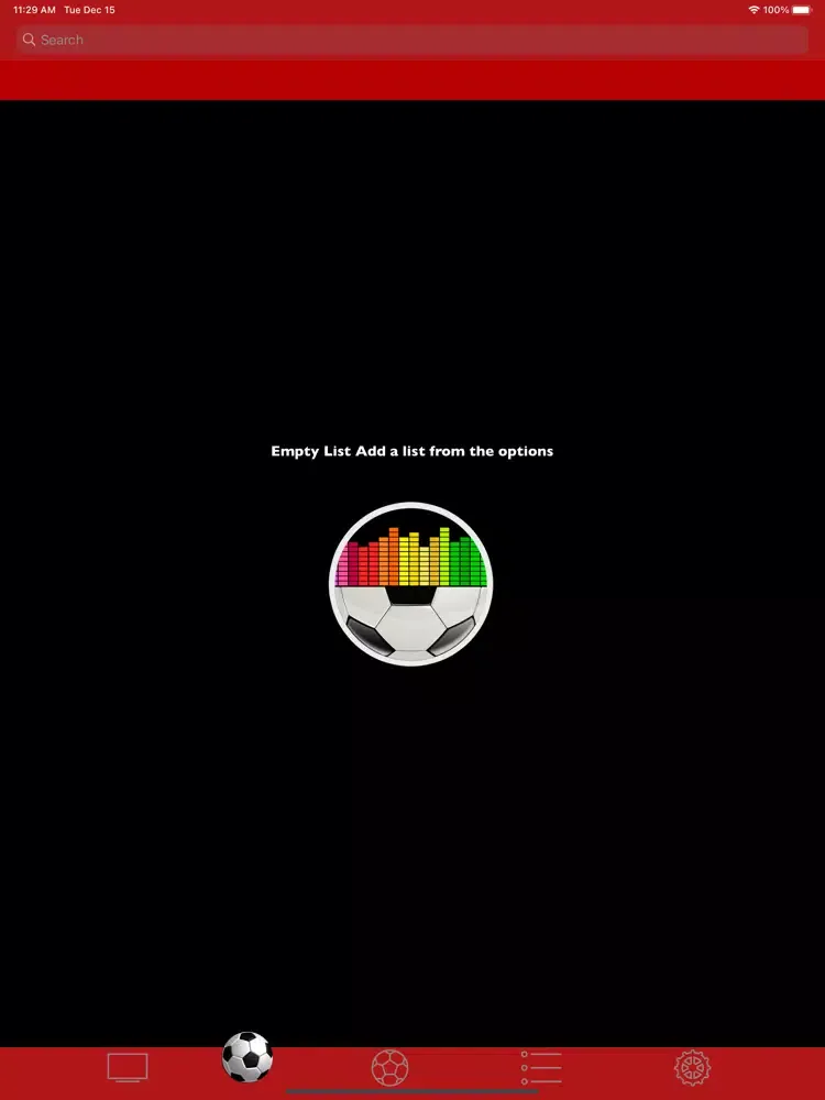 Capturas de pantalla de AppGoles iPad 
