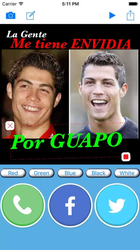 creates Memes for WhatsApp and Social Networks Screenshots