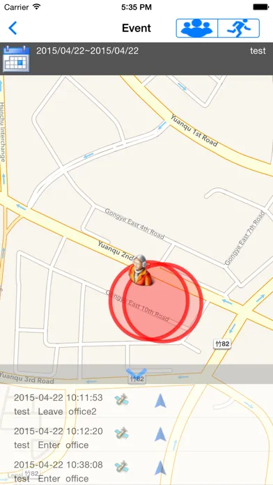 Ảnh chụp màn hình của esgps