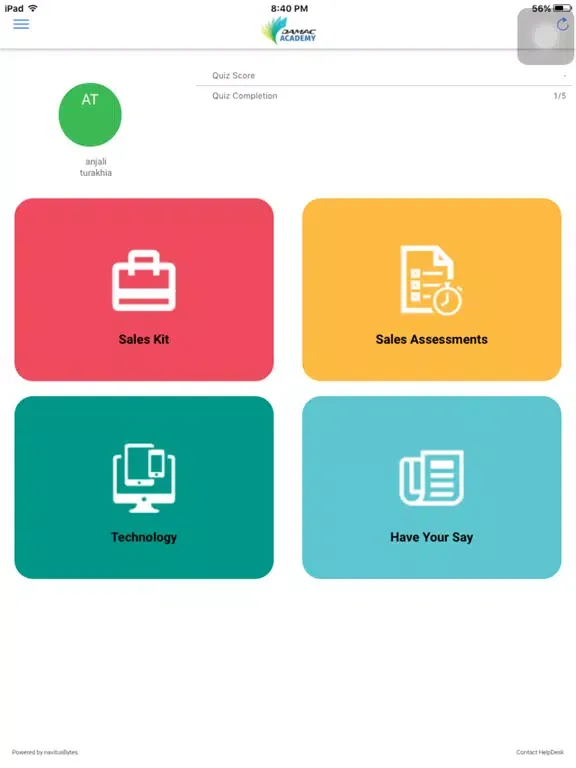 Скриншоты DAMAC Academy iPad 