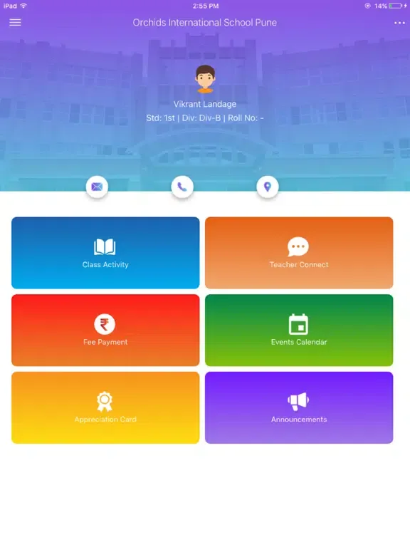 navitusStudent iPad  Screenshots
