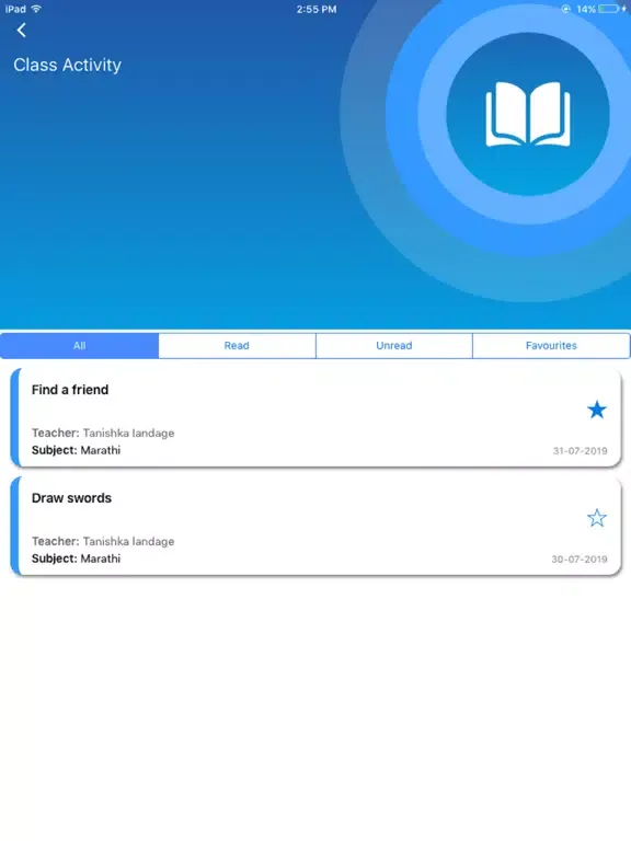 navitusStudent iPad  Screenshots