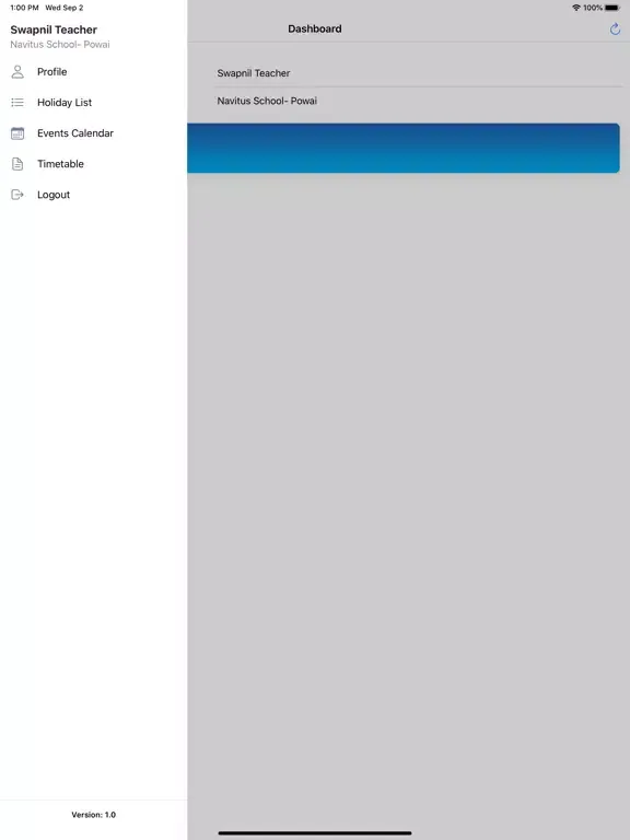 navitusTeacher iPad  سکرین شاٹس