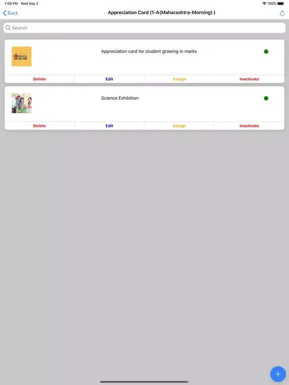 navitusTeacher iPad  سکرین شاٹس