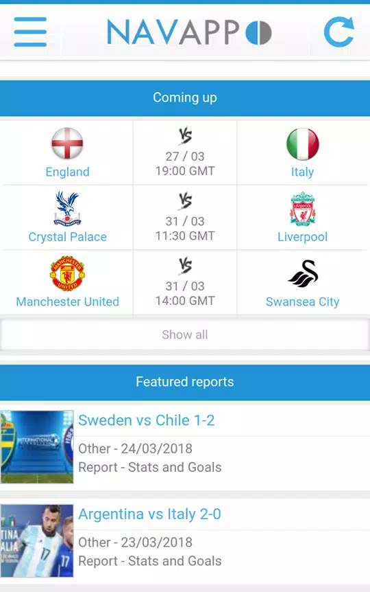 Navixsportภาพหน้าจอของแอป1