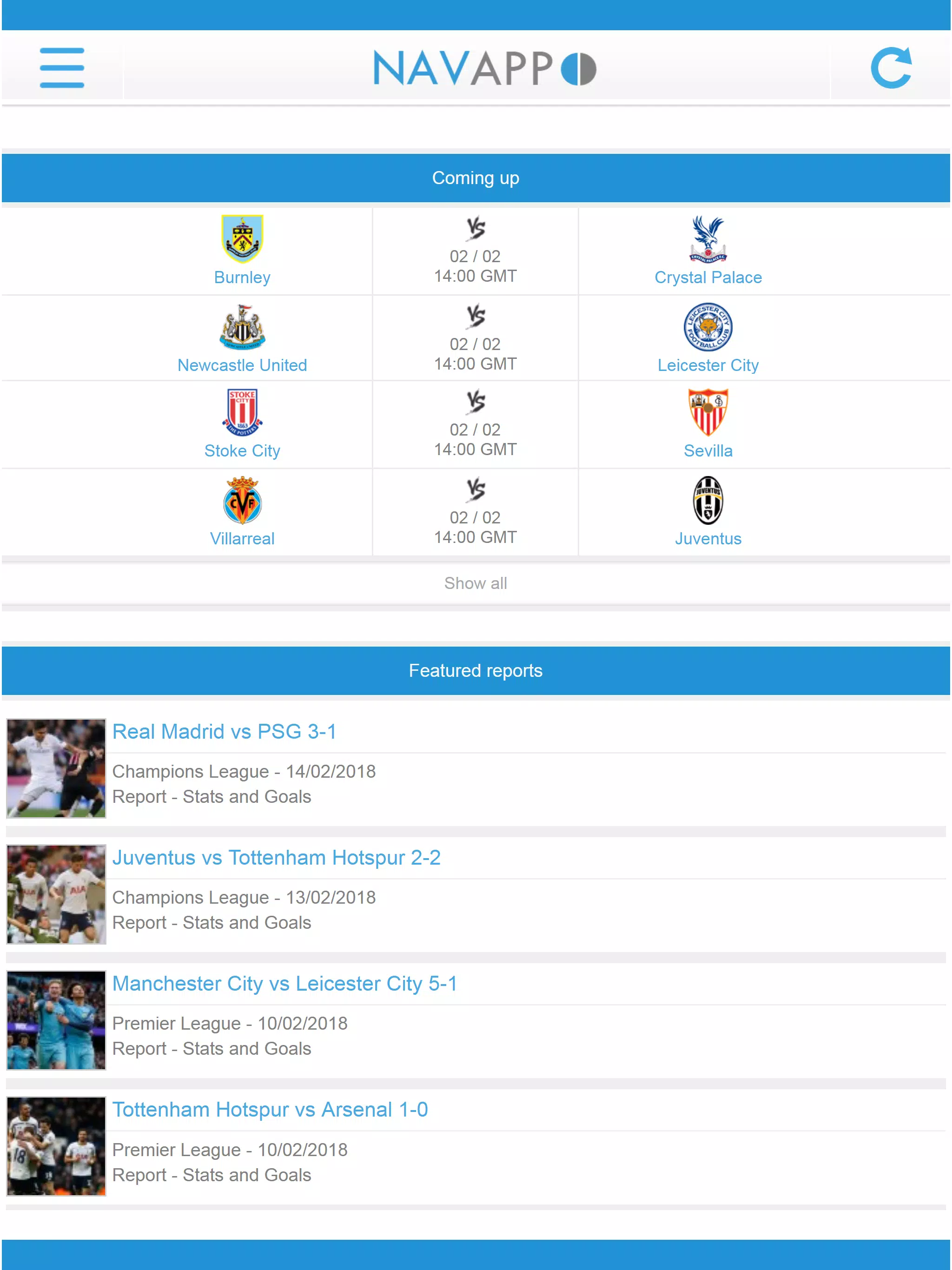 Navixsportภาพหน้าจอของแอป4