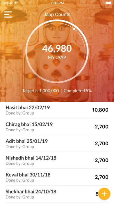 ภาพหน้าจอของ Navkar Jaap App