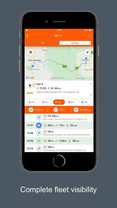 Zrzuty ekranu Navmii Tracker