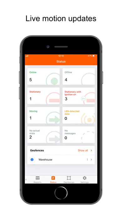Zrzuty ekranu Navmii Tracker