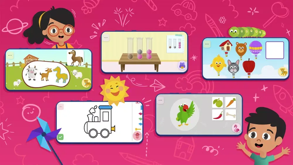 Capturas de tela do Leapbridge Kids