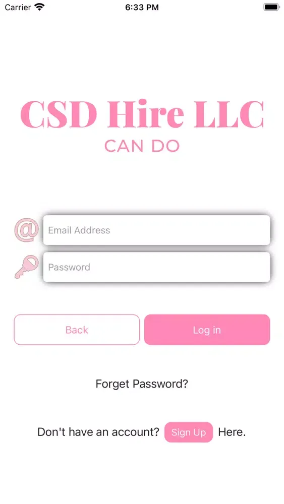 Tangkapan layar CSD Hire LLC