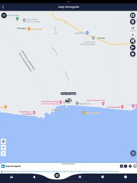 Capturas de pantalla de NAVSTAR GPS iPad 