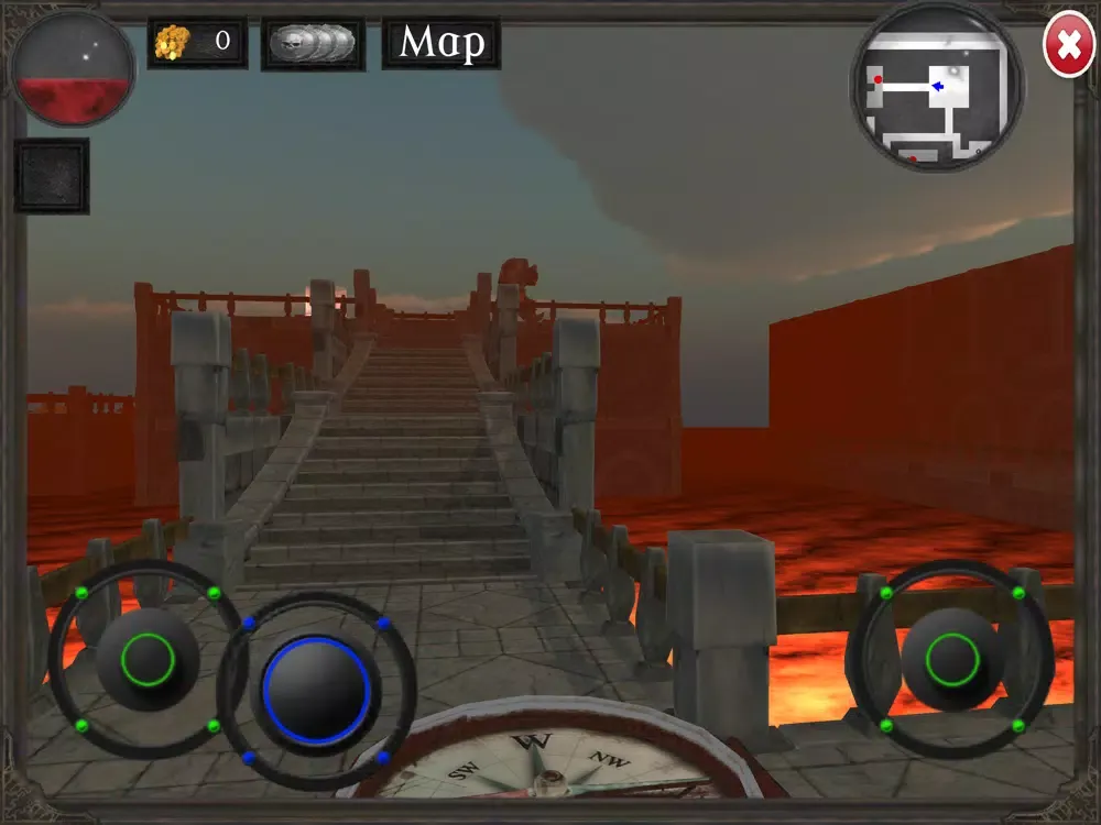 Tangkapan layar Dragon Fear iPad 