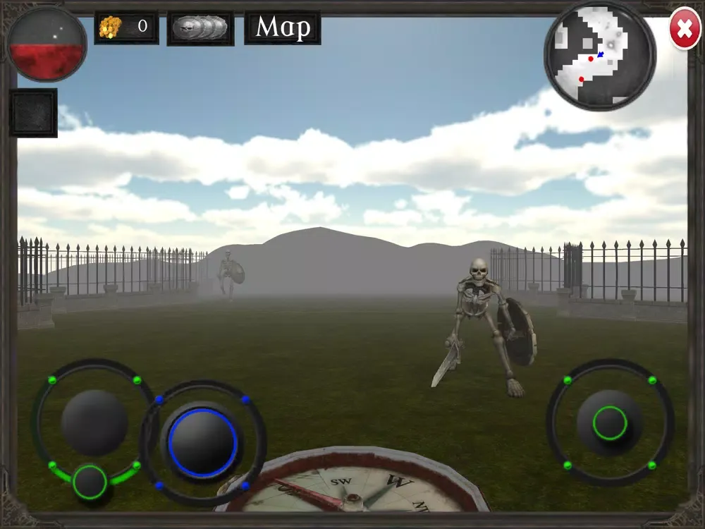 Tangkapan layar Dragon Fear iPad 