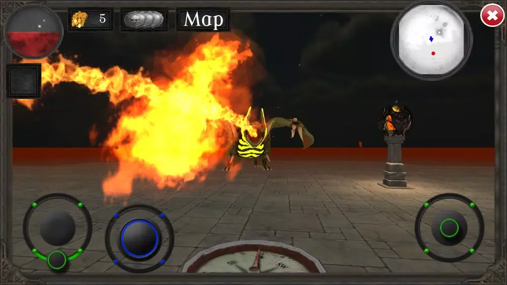 Tangkapan layar Dragon Fear