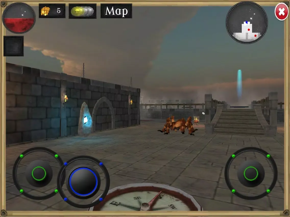 Capturas de tela do Skull Crypt iPad 