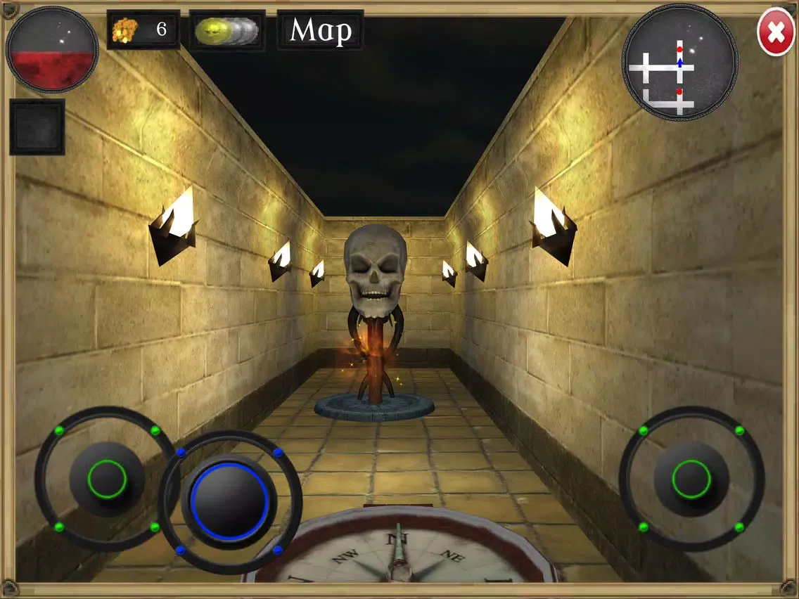 Capturas de tela do Skull Crypt iPad 