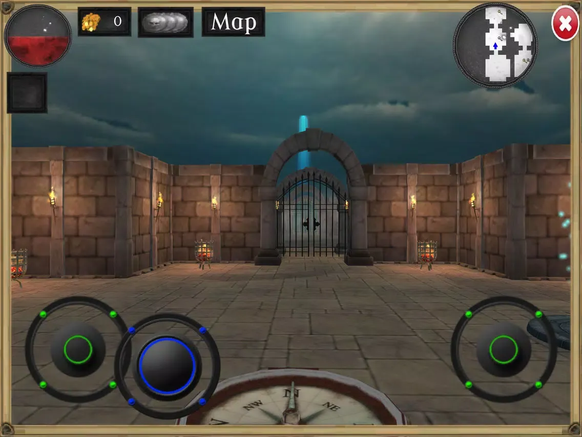 Capturas de tela do Skull Crypt iPad 