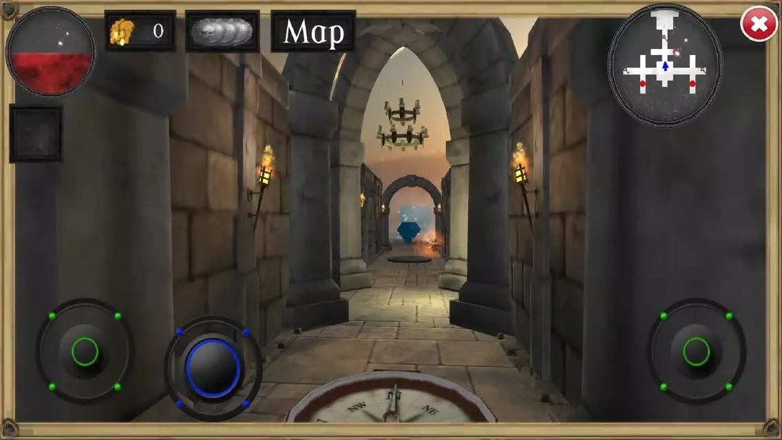 Capturas de tela do Skull Crypt