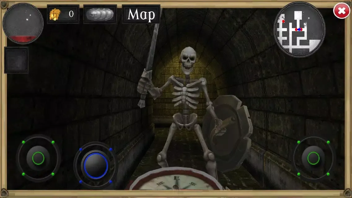 Capturas de tela do Skull Crypt