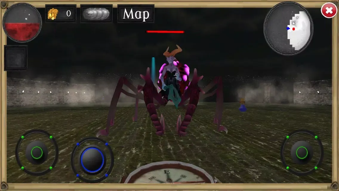 Capturas de tela do Skull Crypt