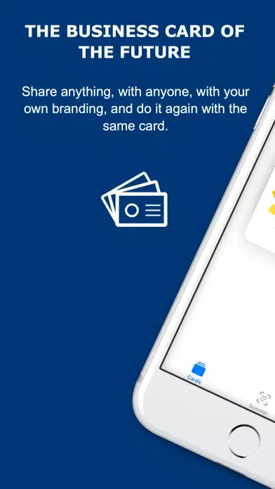 Zrzuty ekranu Omnicard: modern business card