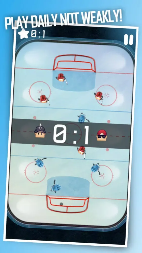 Capturas de tela do Ice Hockey Champs