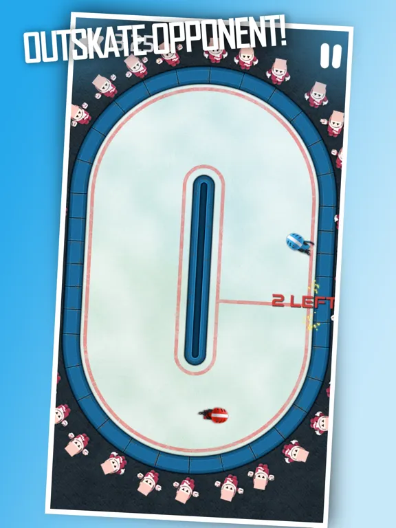 Capturas de tela do Speed Skating Champs iPad 