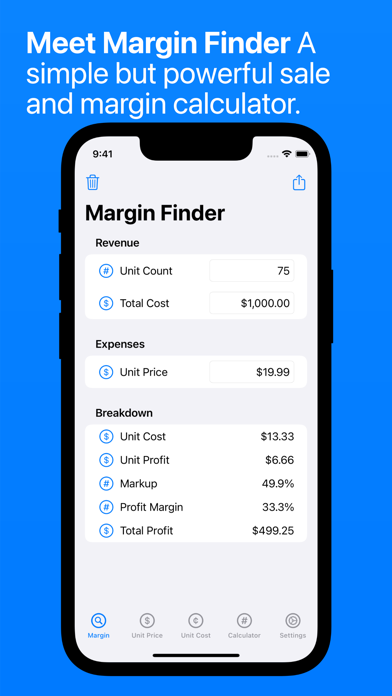 Margin Finder: Sale Calculator स्क्रीनशॉट